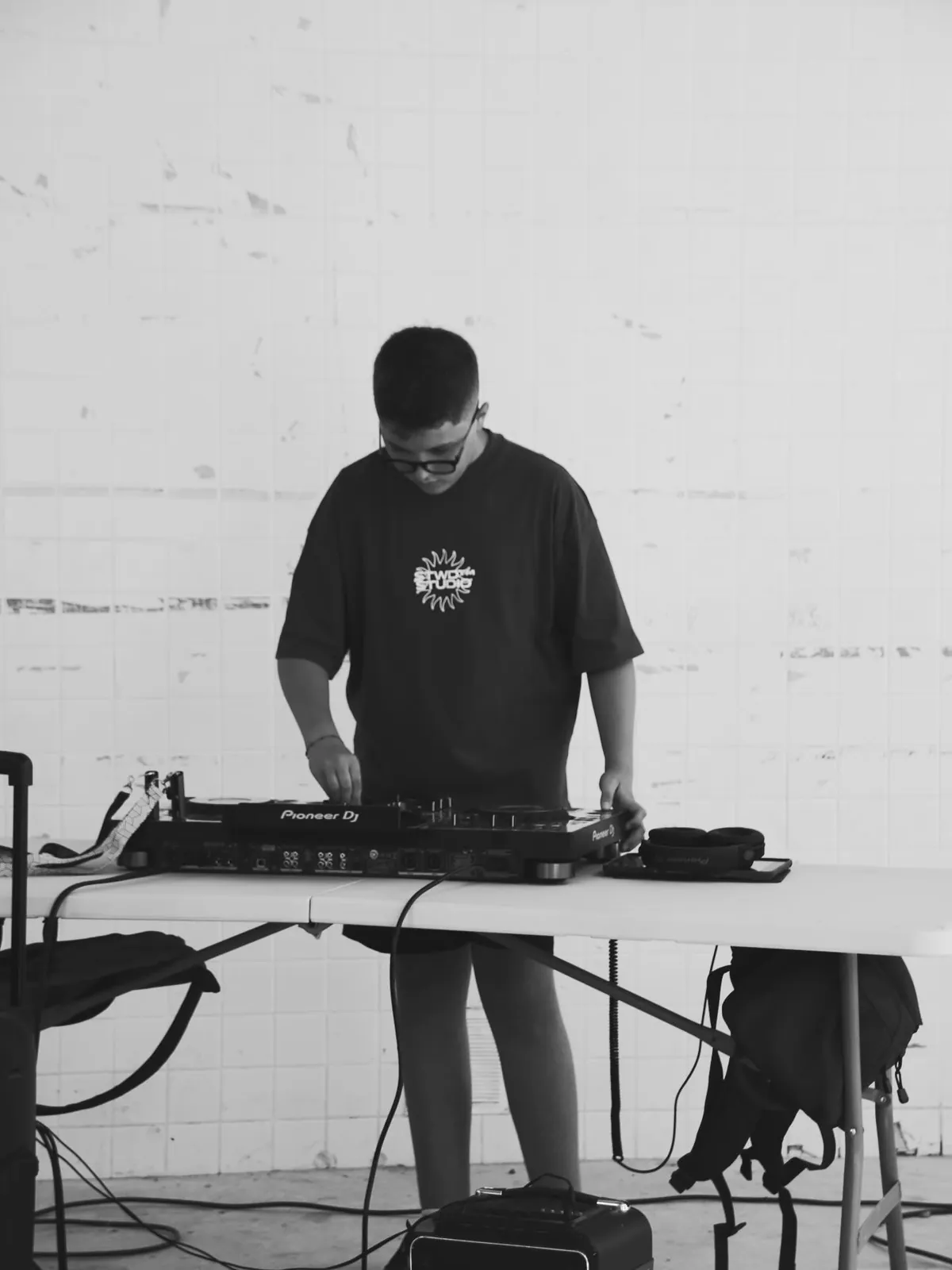 DJgeeorge en cabina